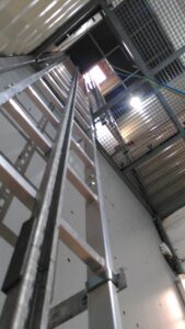 Echelle tour intérieure
